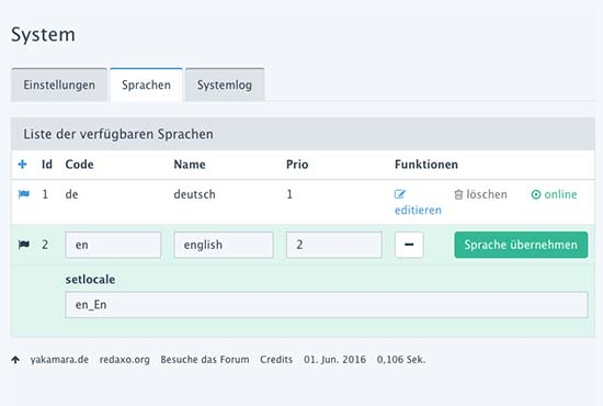 Sprachen